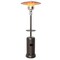 Outdoor Heater Propane Standing LP Gas Steel with Table & Wheels